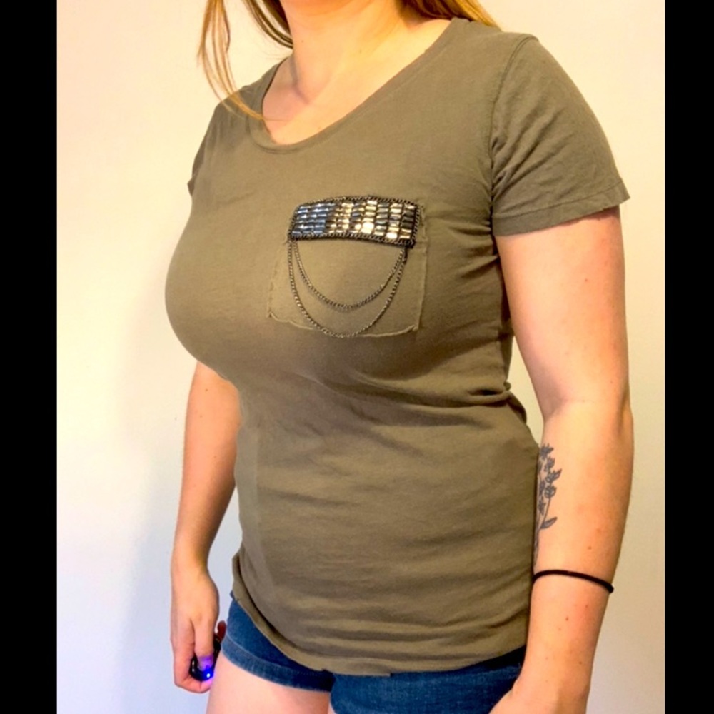 Army Green T Shirt